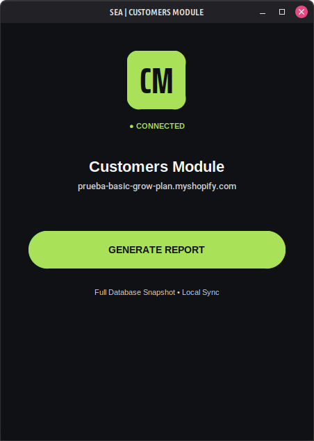 Customers SEA Sync Process