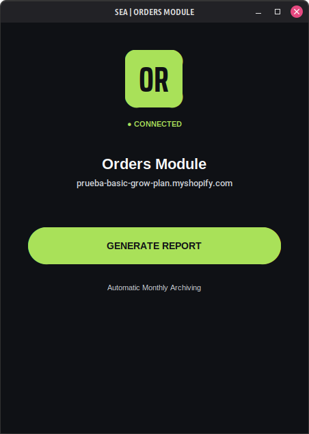 Orders SEA Sync Process